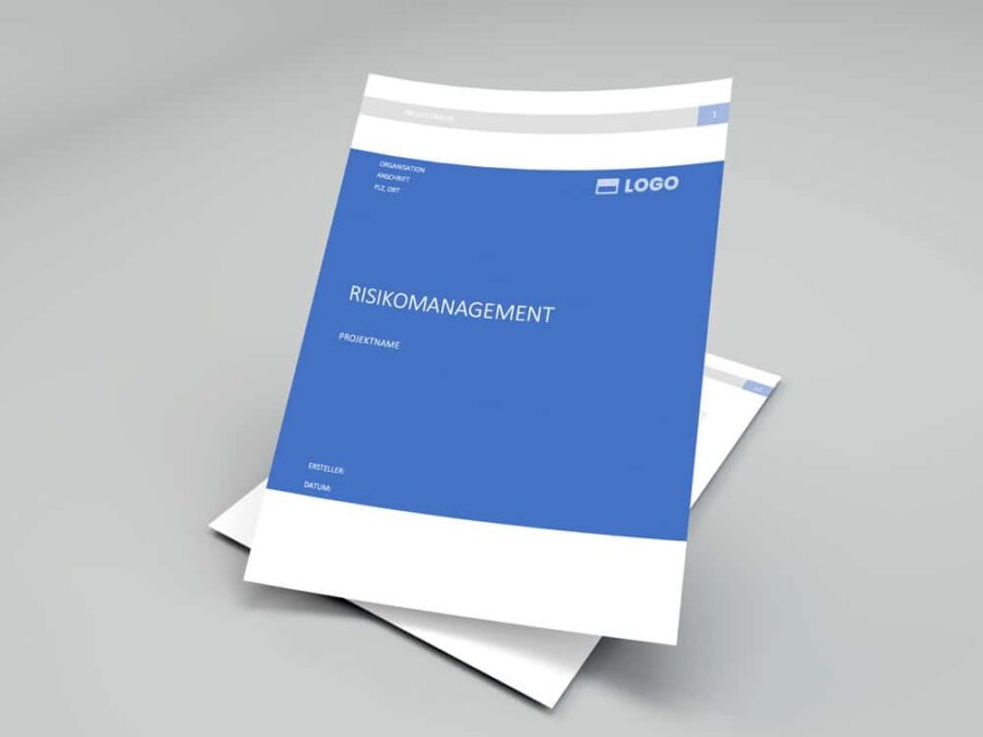 Risikoamanagement im Projekt - Word-Vorlagen