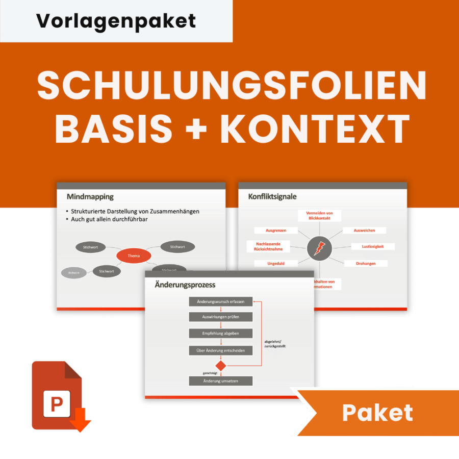 Projektmanagement Schulungsfolien PowerPoint