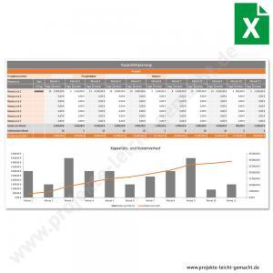 Excel-Vorlage Kapazitätsplanung