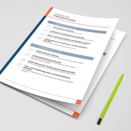 Checkliste Projektkrise