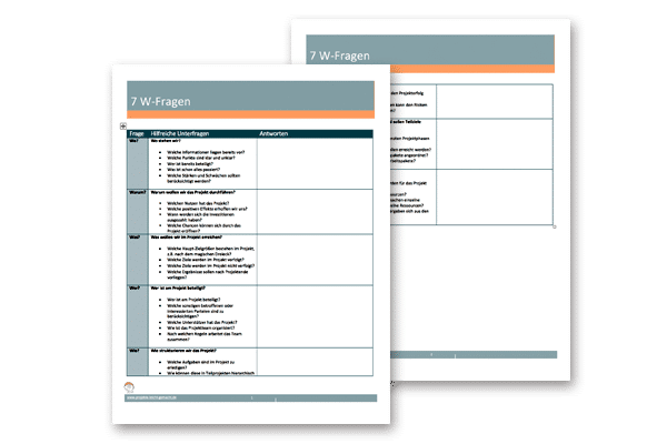 Projektplan erstellen
