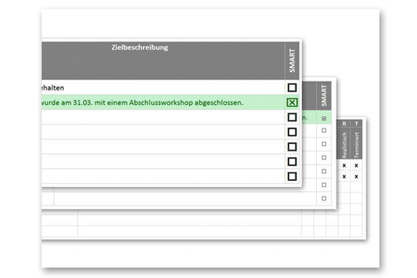 Beispieldatei mit Excel-Checklisten