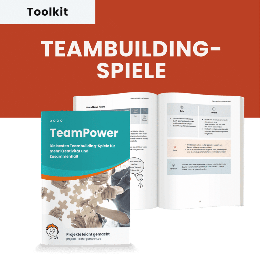 Teambuilding-Spiele Sammlung