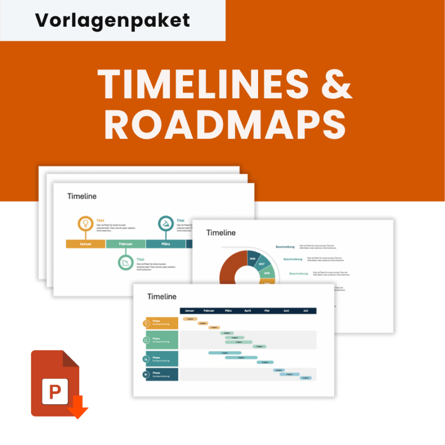 Timline- und Roadmap-Vorlagen PowerPoint